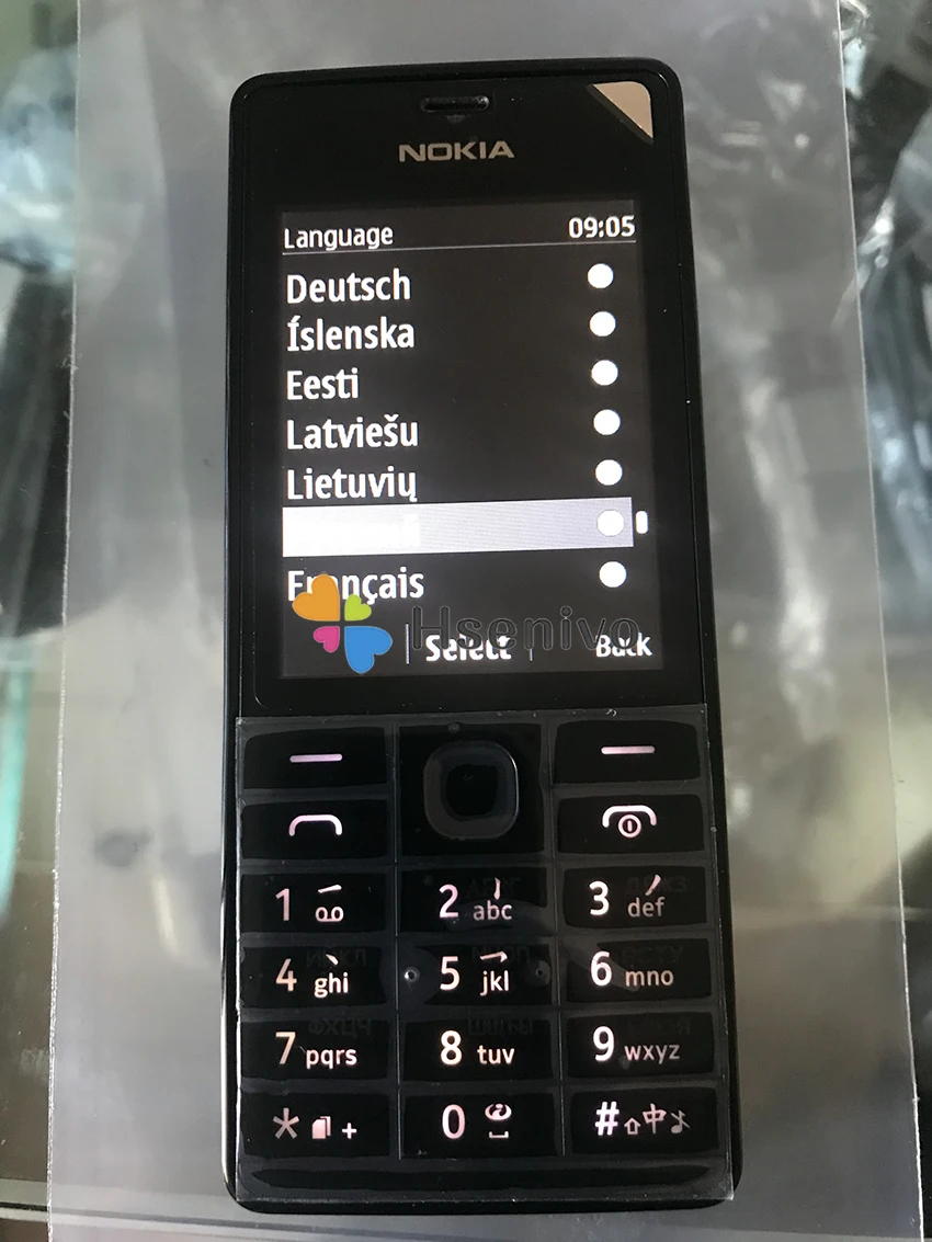 515 оригинальная разблокированная Nokia 515 с одной двойной sim-картой 2,4 дюйма 5Мп камера 1200 мАч одноядерный мобильный телефон