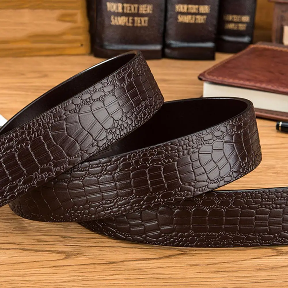 Ремень мужской из натуральной кожи без пряжки 3 5 см|belt without buckle|belt ff belt |