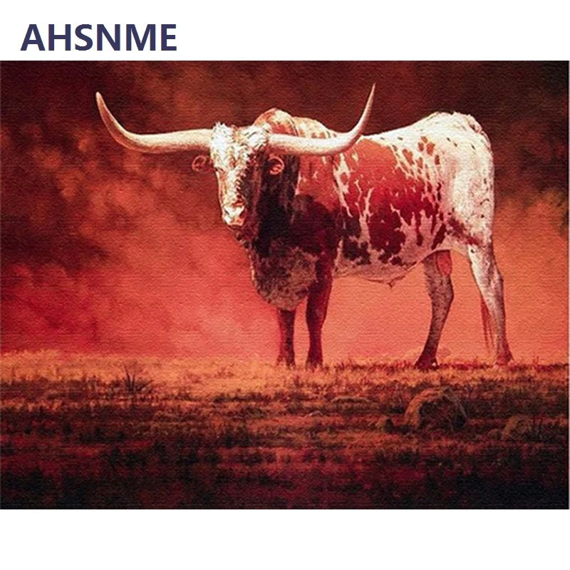 AHSNME Нотр-Дам полуфабрикат ручной Diy картина маслом наборы настенное искусство картина домашний Декор Детский рисунок Обучающий набор 140 - Цвет: 145