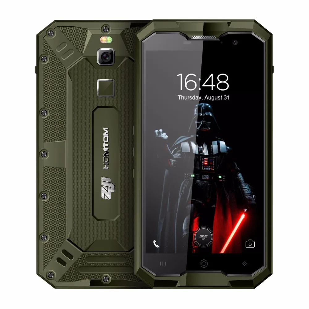 Водонепроницаемый IP68 HOMTOM зоджи Z8 4G B 6 4250 мАч 5 0 "Android 7 OTG Смартфон mtk6750 восемь ядер