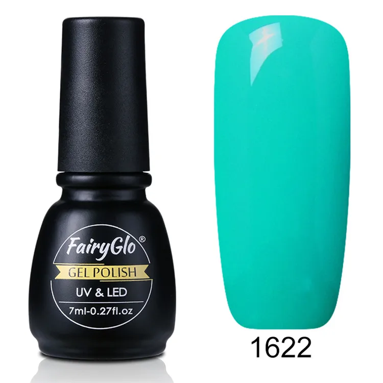 1622 FairyGl, 7 мл, чистый цвет, Гель-лак, УФ-гель для ногтей, впитывающая краска, Гель-лак, Полупостоянный Гибридный лак, лаковый лак, эмаль - Цвет: 1622