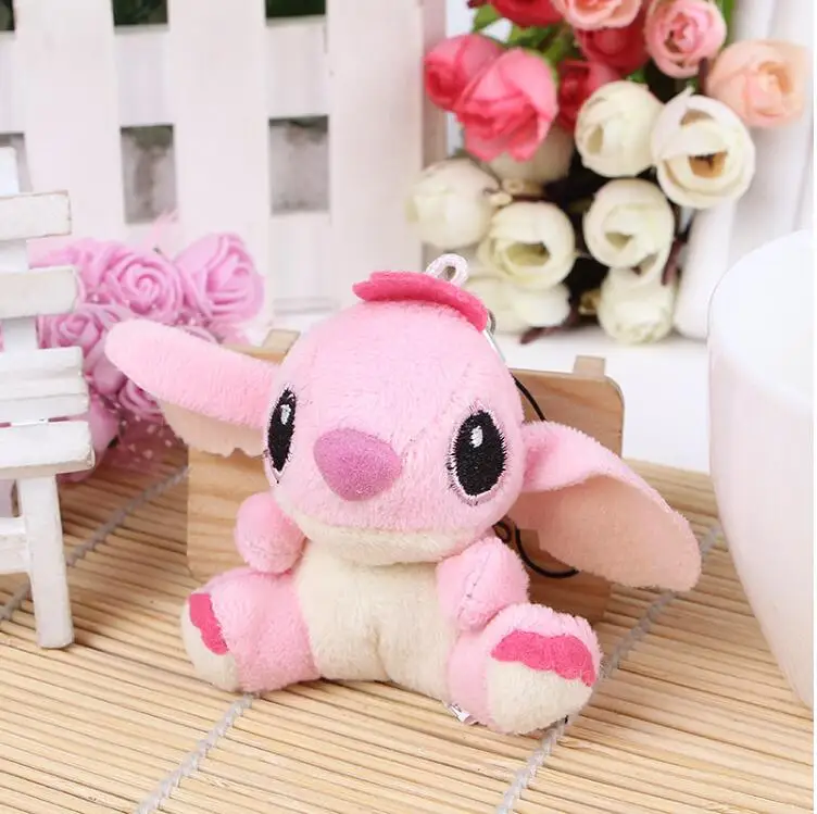 Плюшевая игрушка подвеска 7 см в стиле аниме Лило и Стич мягкая плюшевая кукла