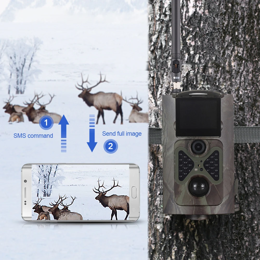 Suntekcam HC-550G 3g SMS, MMS охоты камеры 16MP игра Камера IP65 Водонепроницаемый камера для наблюдения за дикой природой 0,3 s триггер фото ловушка