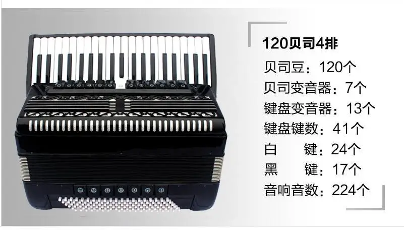 120 bass 4 rows Аккордеон музыкальный инструмент деревянный для взрослых структура 96 бас аккордеон 37 ключ Популярные аккордеон Музыкальные инструменты - Цвет: 120 bass 4 rows