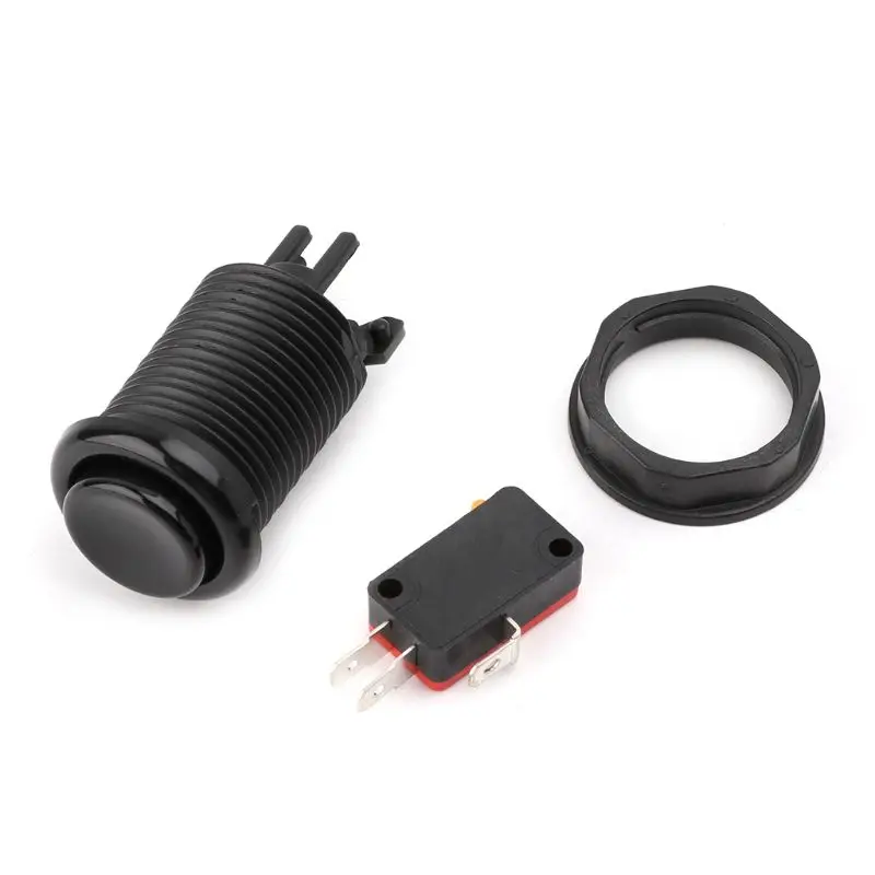 Круглый аркадный кнопочный микро переключатель в американском стиле длиной 28 мм