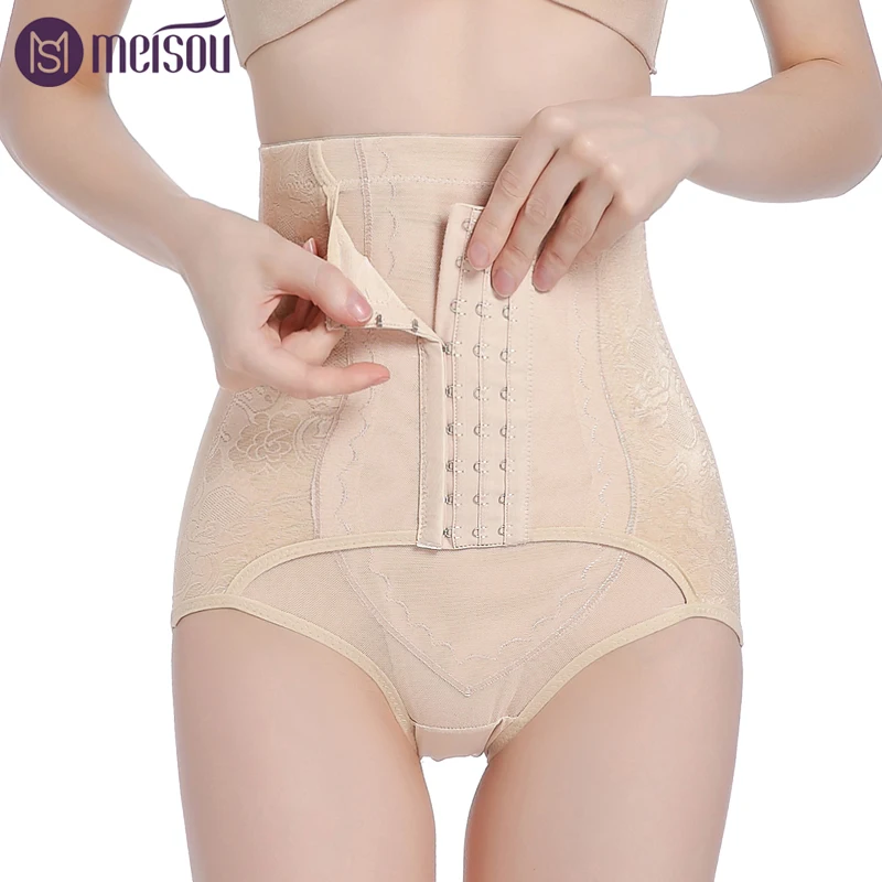 

High Waist Trainer Tummy Control Panties Butt Lifter Body Shaper Corsets Hip Abdomen Enhancer Shapewear Underwear Panty Hooks