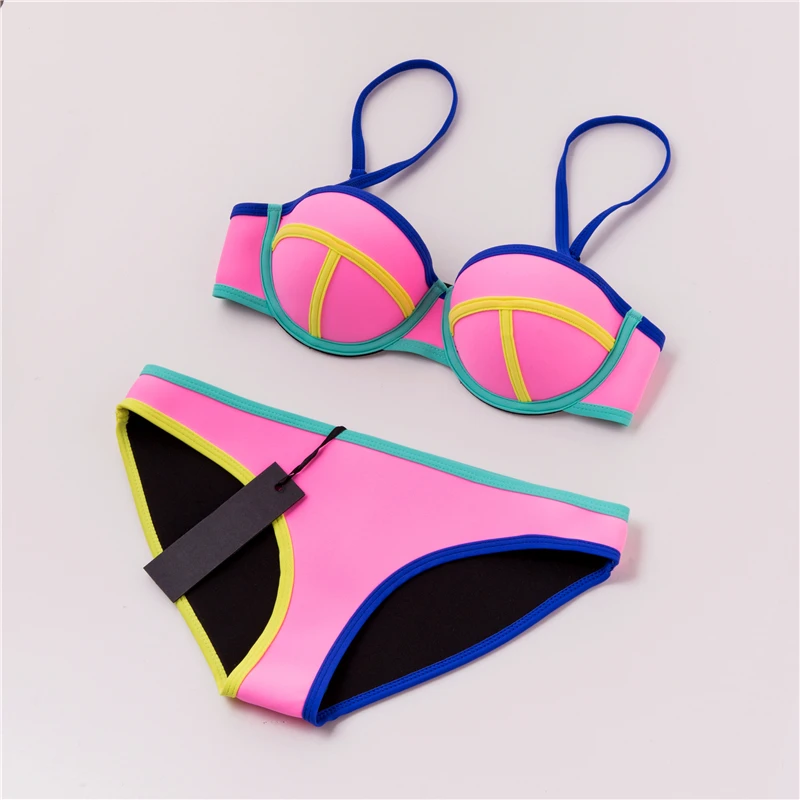 MUXILOVE новый дизайн цветной соединяющийся бюстгальтер с вкладышами пуш ап верх и