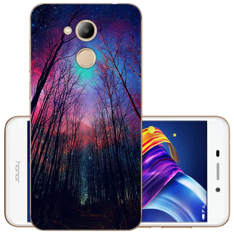 T Чехол для huawei Honor 6C Pro, чехол для Honor 6 CPRO, мягкий силиконовый чехол для телефона с рисунком, чехол для huawei Honor 6C Pro, сумка, чехол s - Цвет: T