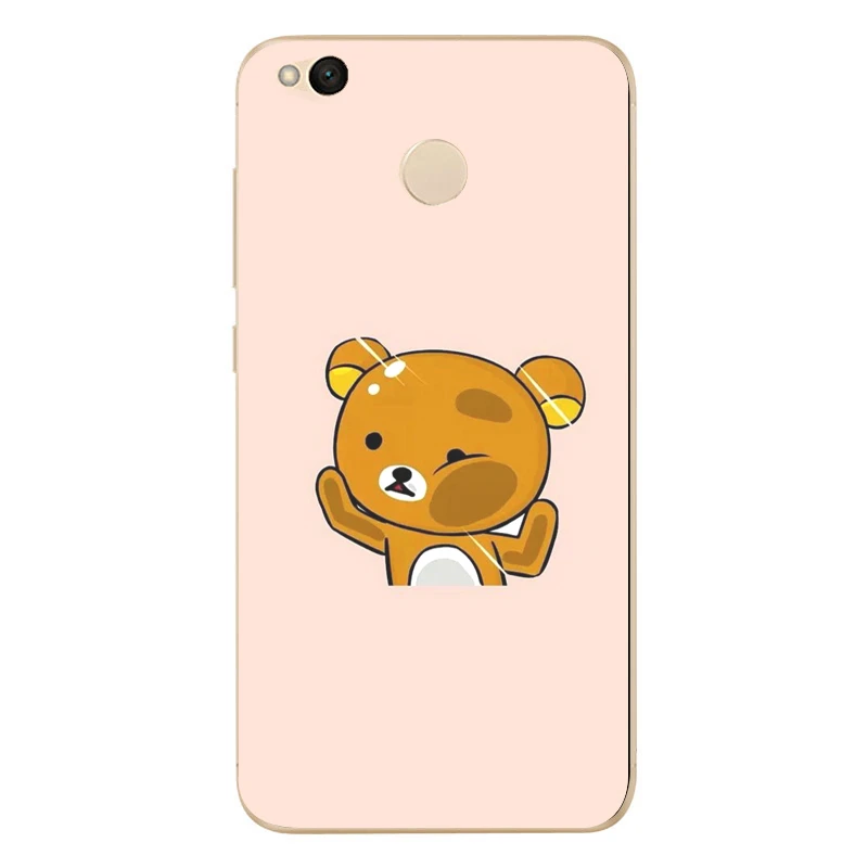 Чехол для Xiaomi Redmi 4X Note 4 4A 3 Cute Mi A1 Pro мягкий милый чехол из ТПУ защитный телефона D837 |