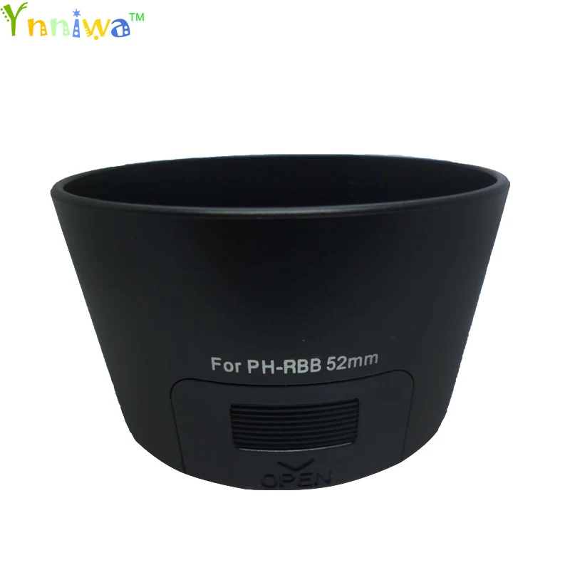 

10pcs/lot PH-RBB 52mm Camera Lens Hood for PENTAX boron Dal 50-200mm 52 mm PH RBB lens hood baynet lens protector