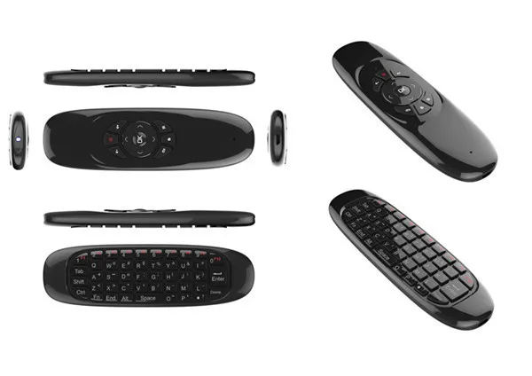 C120 Fly Air Mouse 2 4 Ghz Беспроводная игровая клавиатура Android пульт дистанционного