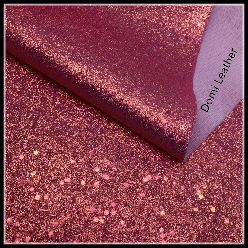 (DM6132) Neon Fine Glitter Fabric With Stars For Hairbows DIY Material | Дом и сад