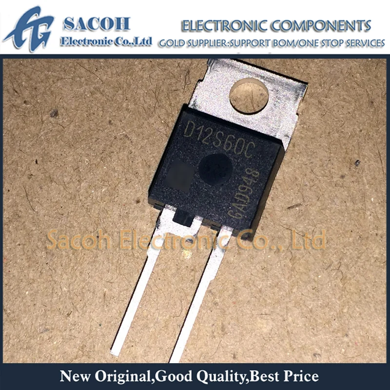 Новый оригинальный 10 шт./лот IDT12S60C D12S60C или IDH12S60C IDH12SG60C D12S60 TO 220 12A 600V SiC карбид