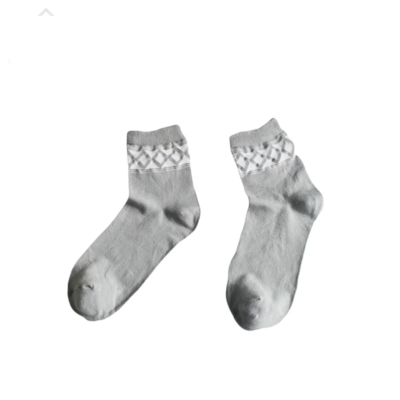 Новые простые Модные женские носки [EIOISAPRA] из чесаного хлопка ручной работы