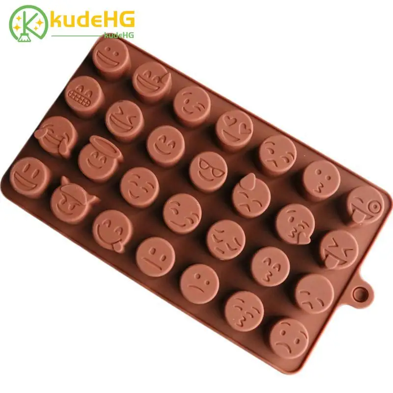 Emoji Chocolate Silicone Mold For Cake Cookies Baking Accessories Fondant Candy DIY Molds Decorating Tools23 |