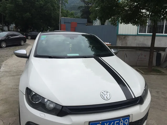 Для VW Passat B7 CC Scirocco Beetle хромированный корпус зеркала заднего вида