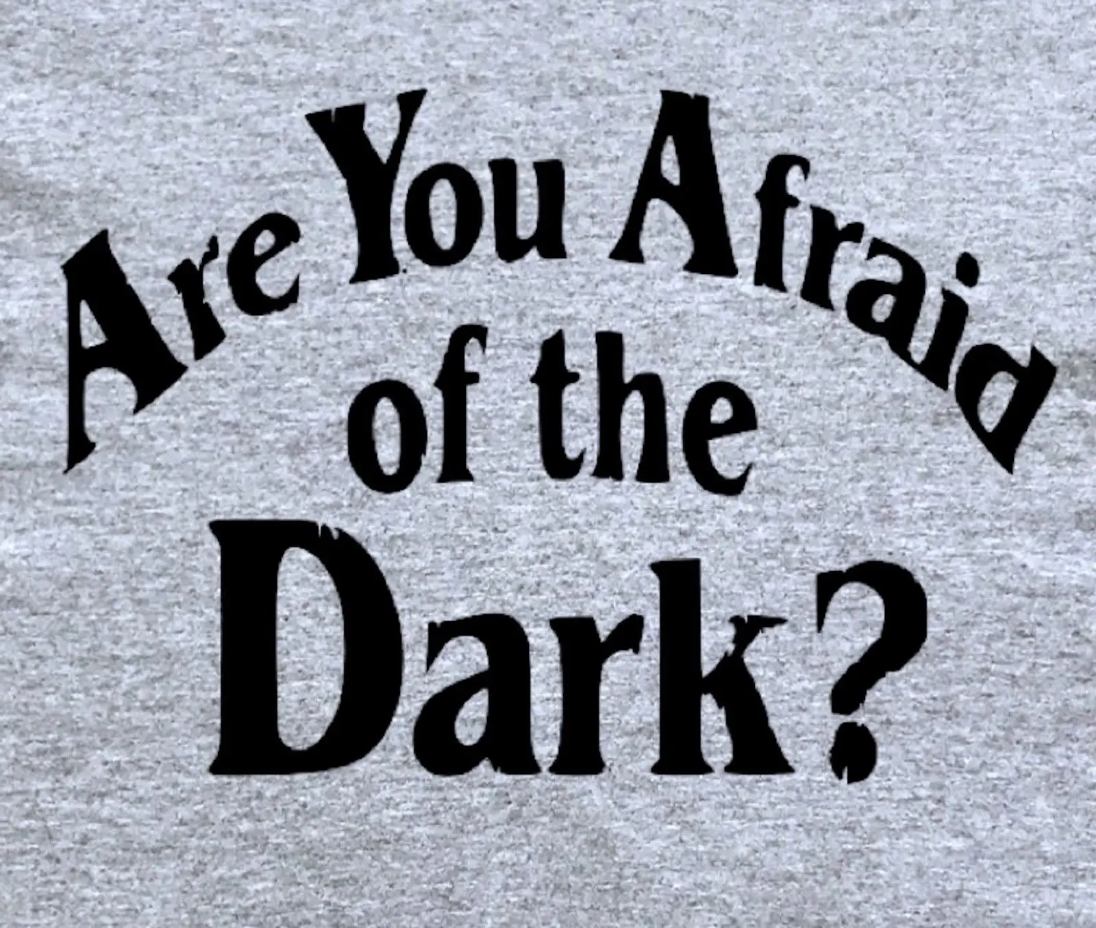 Мужская футболка с чувством юмора Are You Fear of The Dark модная брендовая для Хэллоуина 90s