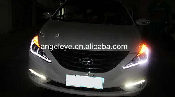 Для HYUNDAI Sonata YF Sonata I45 светодиодный фары 2009- год TLZ