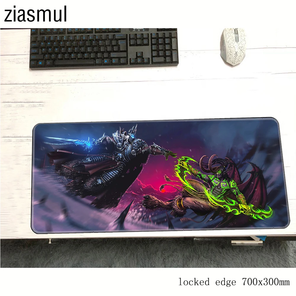 Коврик для мыши Azeroth 700x300x3 мм модный компьютерной карты игровые аксессуары 3d