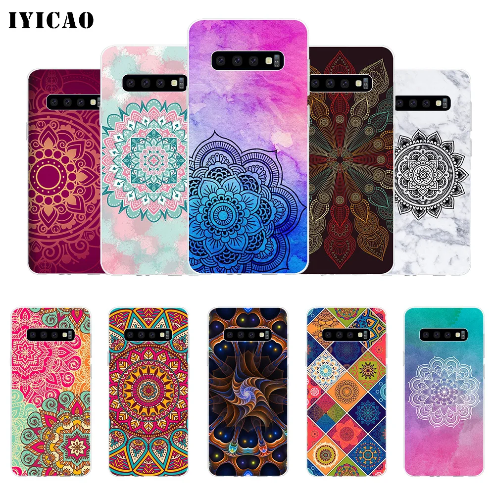 IYICAO Мягкий силиконовый чехол для Samsung Galaxy S10e S10 S9 S8 Plus S7 Edge TPU|Чехлы-накладки| |
