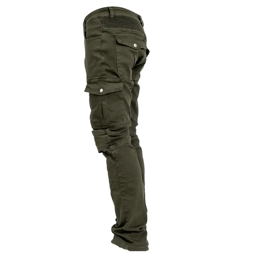 Мужские штаны для езды на мотоцикле защитные мотокросса 4 x съемные