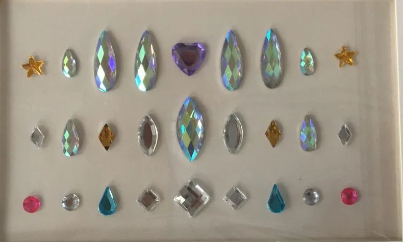 2017 наклейка Bindi подобранная вручную Бохо и этнический стиль стикер для декора