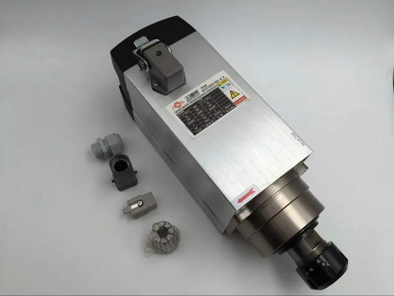 4.5KW 6HP ER32 220V мотор шпинделя с воздушным охлаждением 4 шт. Керамика подшипники