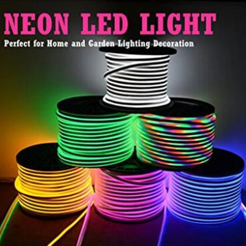 Светодиодный неоновый светильник AC220 в гибкая ленсветильник освесветильник для