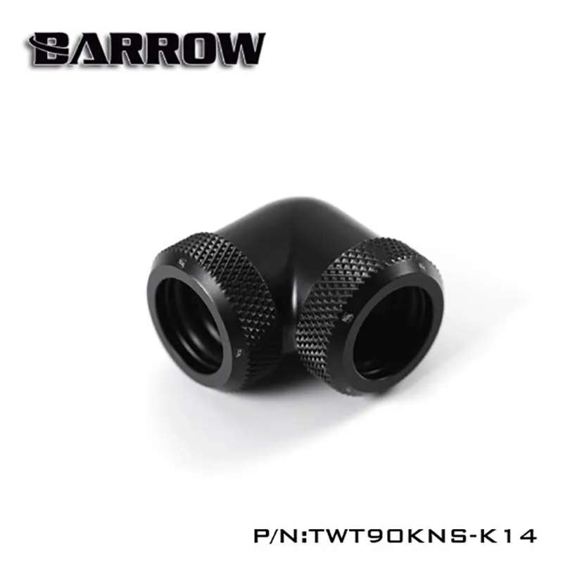 Barrow TWT90KNS K12 K14 90 градусов двойной ручной поворот для жесткой трубки OD12/od14 мм
