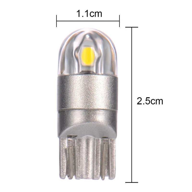 2X T10 w5w светодиодный лампы 3030 SMD 168 194 Габаритные фонари для автомобиля Настольная