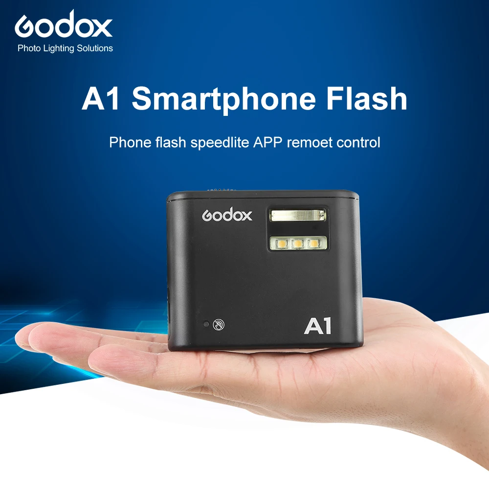 Godox A1 смартфон система вспышки 2 4G беспроводной триггер Постоянный СВЕТОДИОДНЫЙ