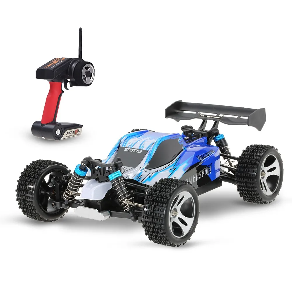 WLtoys RC автомобиль A959 2 4G 1/18 масштаб внедорожный багги высокая скорость Гоночный