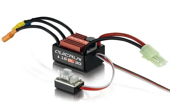 Контроллер скорости HOBBYWING quirun WP16BL30 водонепроницаемый регулятор WP 30A R/C с