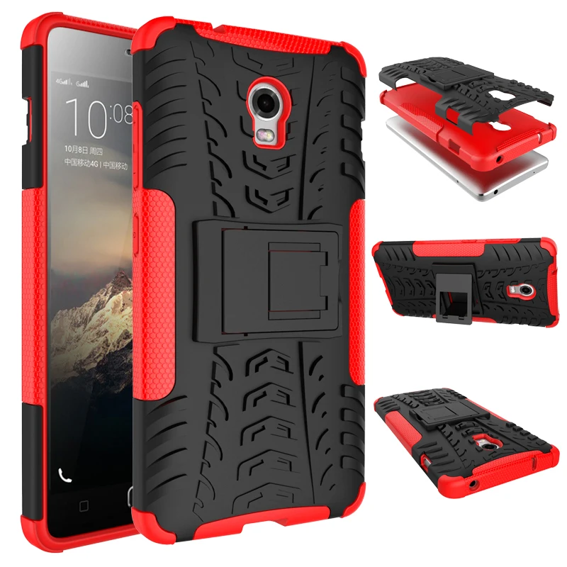 Для Lenovo Vibe P1 Случае Хен Жесткая Броня Heavy Duty дело Капа PC + TPU Стенд Держатель