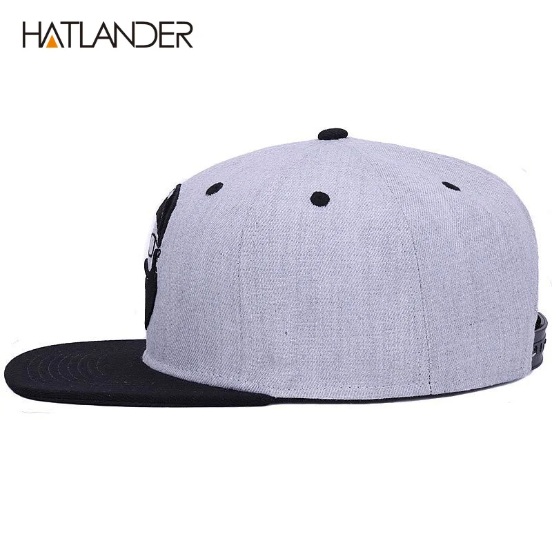 Бейсболка HATLANDER для мужчин и женщин оригинальная серая крутая Кепка в стиле хип