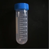 50 ml tube freezing pipe with screw cryopreserved and calibration frostedpack of 50 pcs