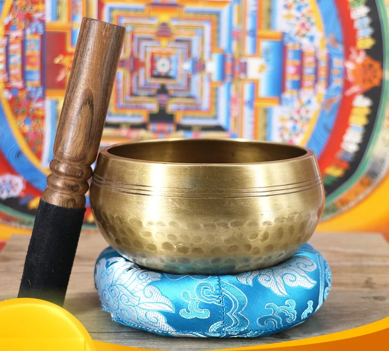 Бренд Himalaya чаша Непал ручная работа Исцеление чаши тибетская медитация Yoga Поющая