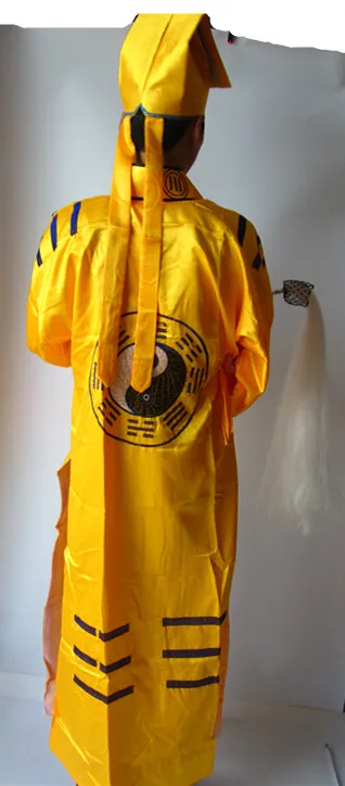 Халат Taoist для взрослых Одежда Тай Чи буддийская одежда костюм Сплетницы