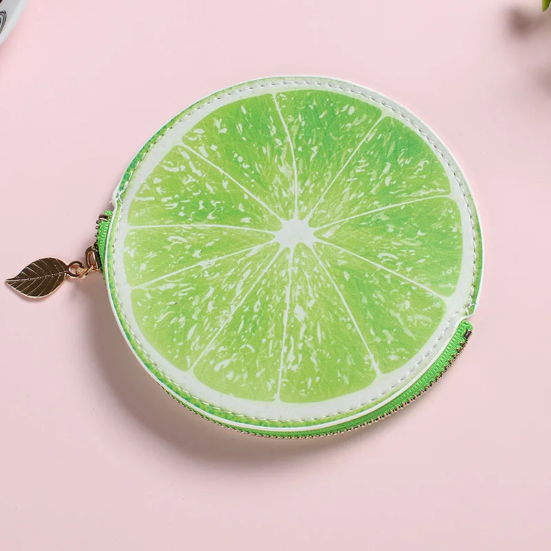 Gsenmo кошелек для мелочи из искусственной кожи упаковки фруктов сумки монета сумка
