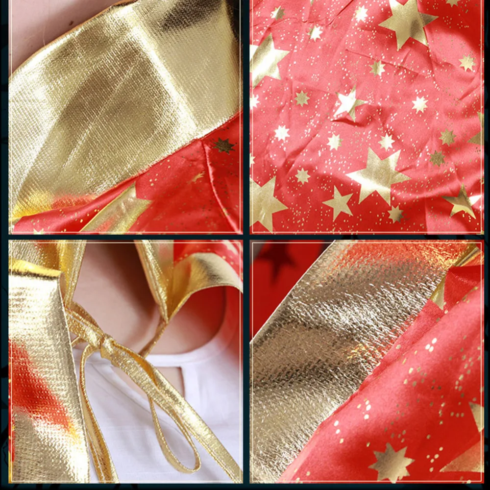 Костюмы на Хеллоуин Волшебная мантия ведьмы с шапкой для детей маскарадный