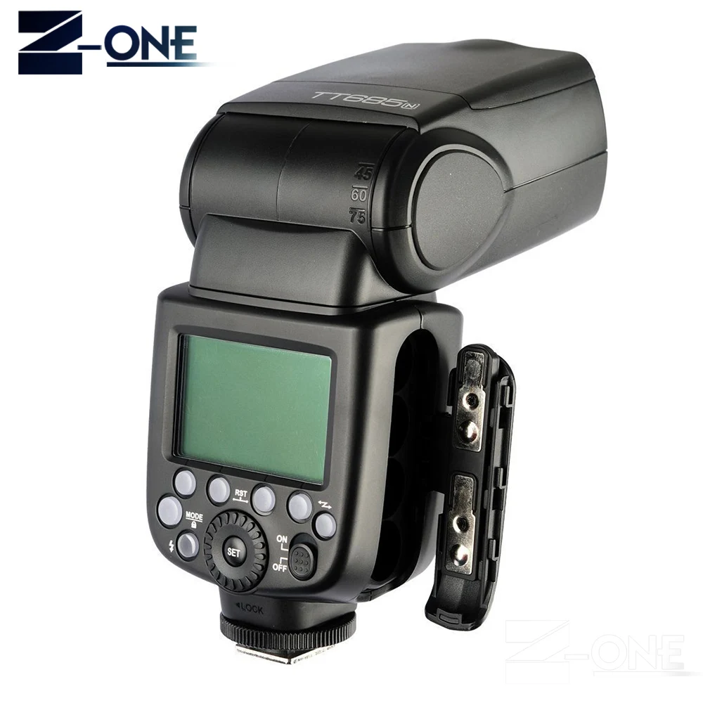 Беспроводная вспышка Godox TT685N 2 4G HSS 1/8000s i TTL GN60 для Nikon D800 D700 D7100 D7000 D5200 D5000 D810 +