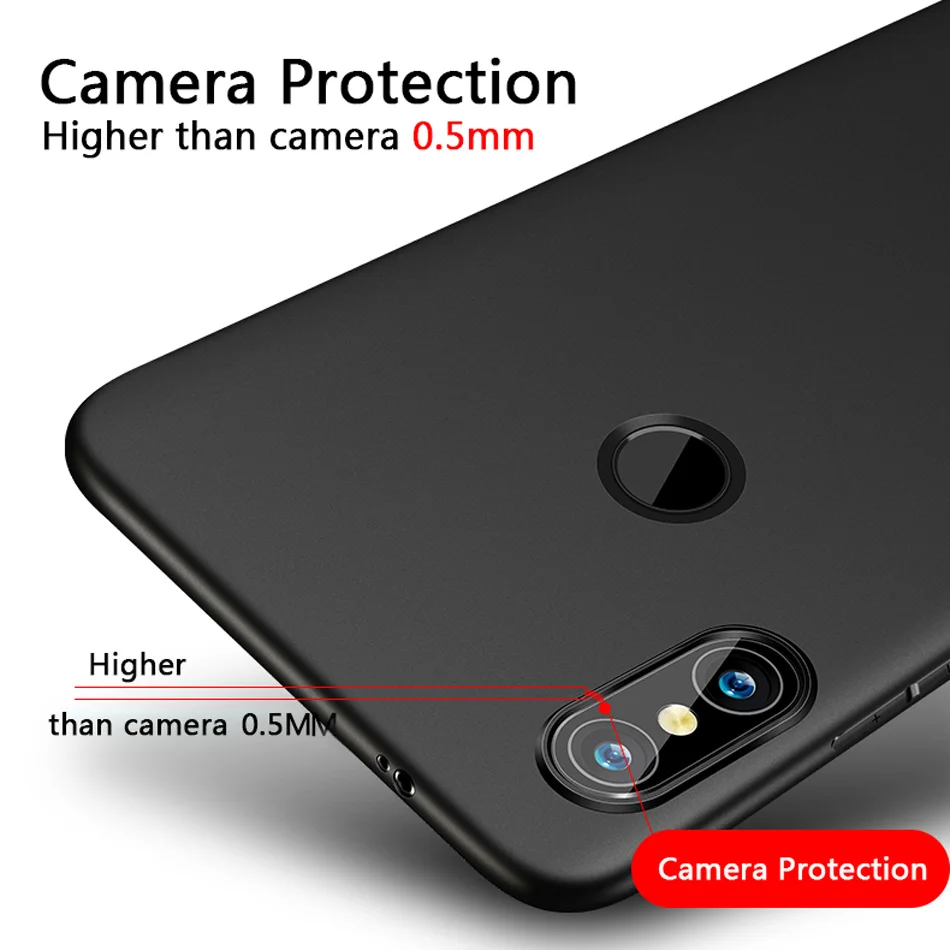 Мягкий чехол KOLPLER для xiaomi Redmi Note 5 Ультратонкий матовый ТПУ бампер Pro shell|Бамперы| |