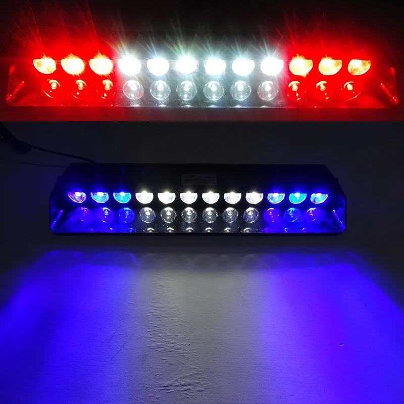 MON SU 1 комплект 12LED стробоскоп светильник аварийный пожарный полицейский Маяк