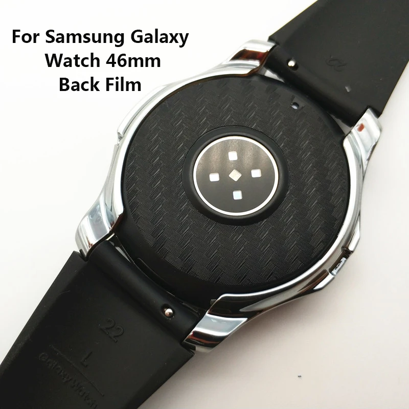 Для Galaxy Watch 46 мм 42 мм пленка из закаленного стекла для экрана gear S3 Защитная задняя пленка хорошая с Вашими часами 2 шт