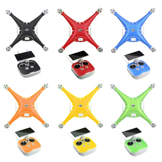 Водонепроницаемые наклейки из углеродного волокна UAV на корпус дрона обмотка для