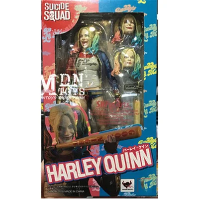 Harley Quinn Tronzo Фигурка 15 см СВЧ отряд самоубийц фигурка ПВХ фигурка Харли Квинн игрушки подвижная Коллекционная модель игрушка подарок для мальчика - Цвет: Harley Quinn