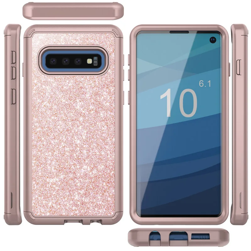 Передняя и задняя 360 градусов полный корпус защитный чехол для samsung note10 Plus мраморный цветок блестящий PU силиконовый ударостойкая гибридная Броня