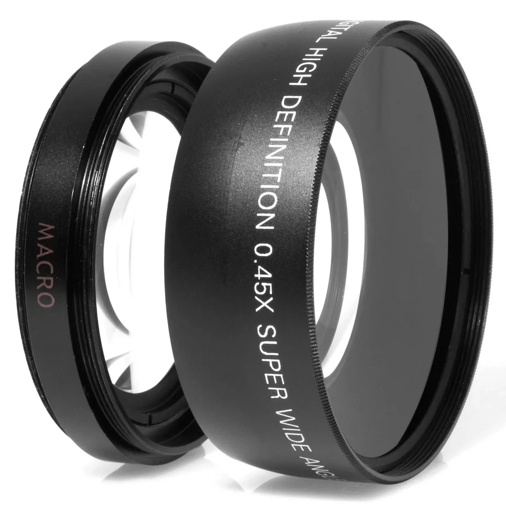58mm 0.45X Wide Angle Macro Lens for Canon EOS 650D 50D 40D 400D 450D LF037 | Электроника