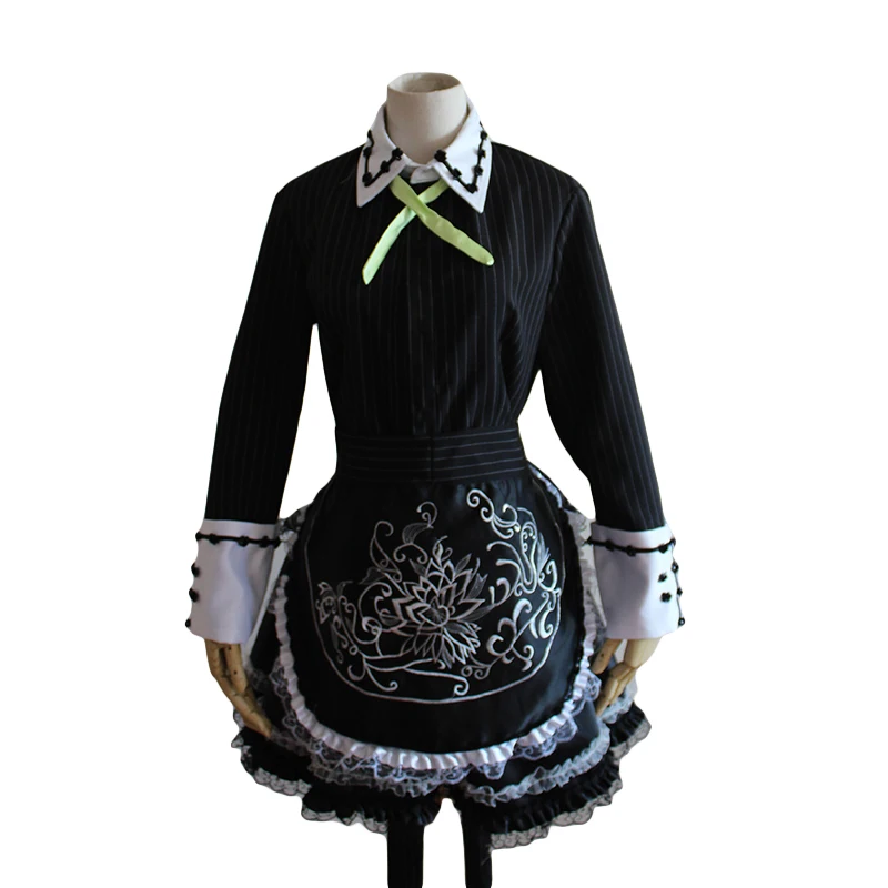 Костюм для косплея изайои Сакуя аниме костюм горничной Touhou Project|anime maid costumes|cosplay