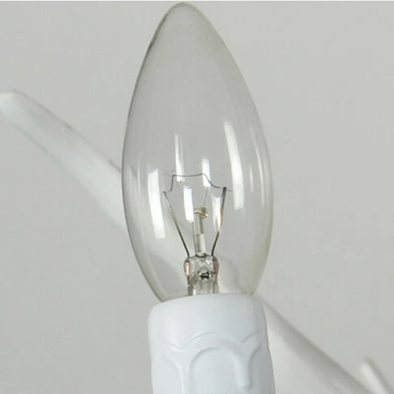 Свеча рога люстра огни американский Ретро Смола оленя подвесные лампы украшение